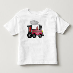 Camiseta Infantil trem 3D