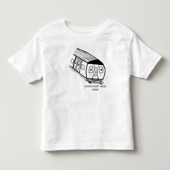 Camiseta Infantil Trem Choo Choo (Frente)