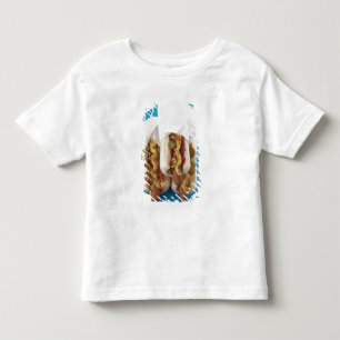 Camiseta Infantil Três cachorros quentes nos bolos
