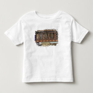 Camiseta Infantil Três homens sentam-se num banco no Memorial Chorte