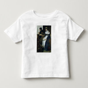 Camiseta Infantil Três mulheres na igreja, 1882