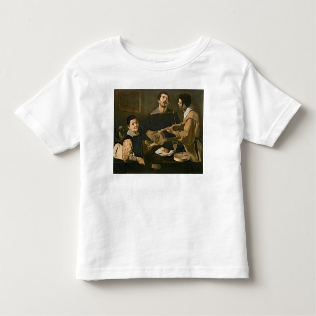 Camiseta Infantil Três músicos, 1618 (Frente)