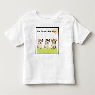 Camiseta Infantil Três Pequenos Porcos