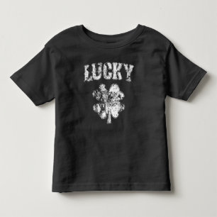 Camiseta Infantil Trevo afortunado irlandês bonito