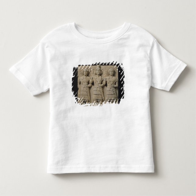 Camiseta Infantil Tríade de deuses de Palmyrene, da região do (Frente)