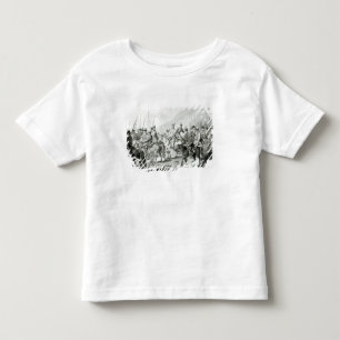Camiseta Infantil Tribos diferentes de Cossacks do russo