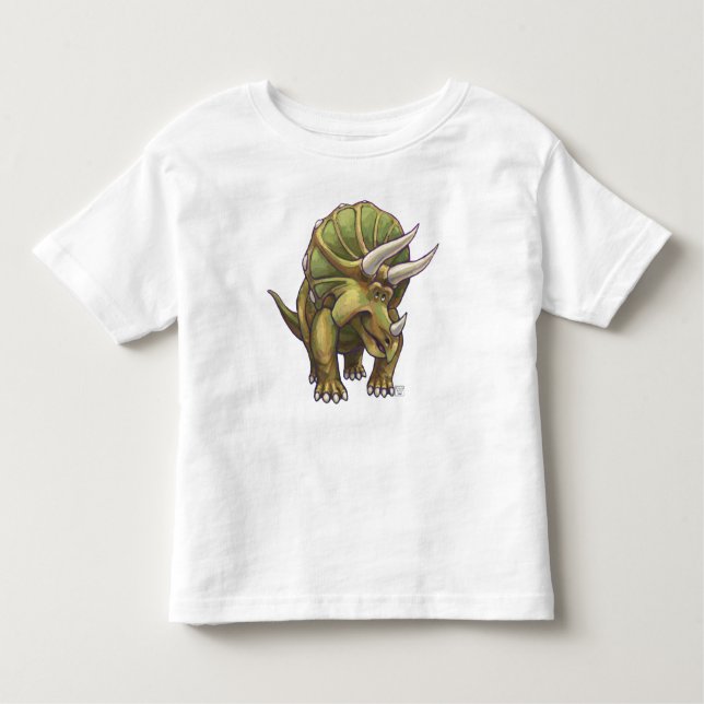 Camiseta Infantil Triceratops T-Shirts (Frente)