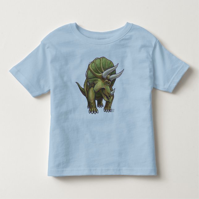 Camiseta Infantil Triceratops T-Shirts (Frente)