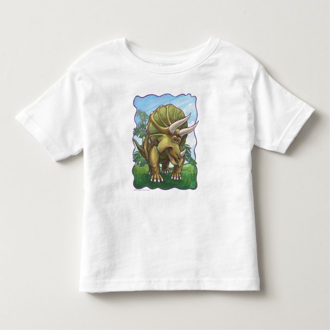 Camiseta Infantil Triceratops T-Shirts (Frente)
