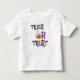Camiseta Infantil Trick ou Treine o Halloween