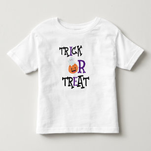 Camiseta Infantil Trick ou Treine o Halloween