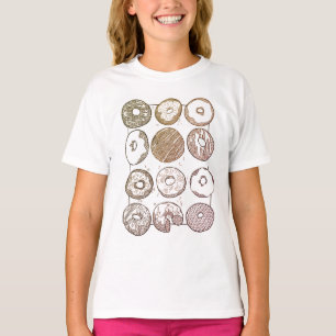 Camiseta Infantil TRICOTAR UMA DÚZIA DE DONUTS