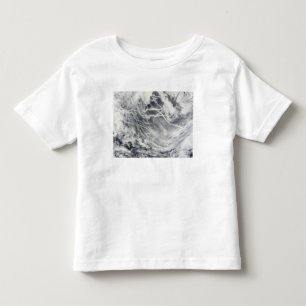 Camiseta Infantil Trilhas do navio no Oceano Pacífico