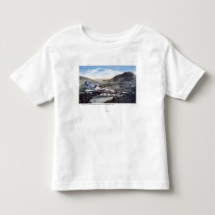 Camiseta Infantil Trilho limitado, curva em ferradura