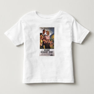 Camiseta Infantil Trio da família em economias do Runabout do