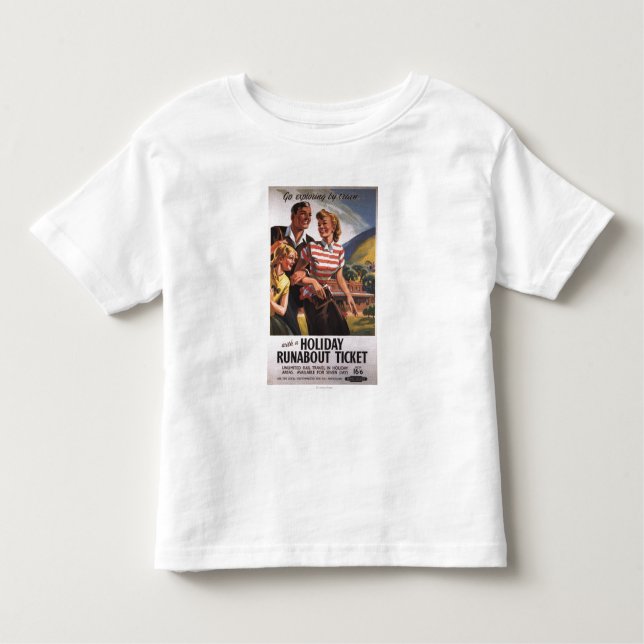 Camiseta Infantil Trio da família em economias do Runabout do (Frente)
