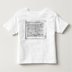 Camiseta Infantil Trio, de E no major 'Kegelstatt horizontalmente