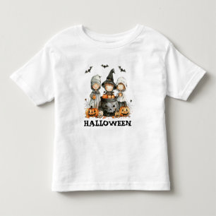 Camiseta Infantil Tripulação de Cauldron - Tratamentos de Halloween 