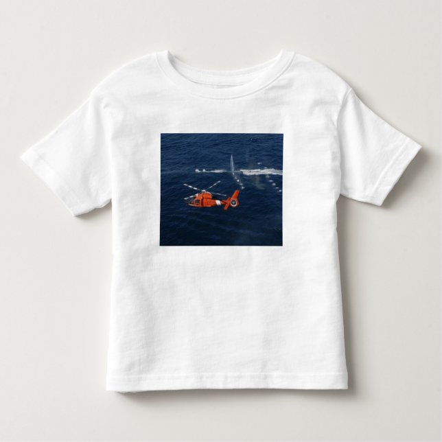 Camiseta Infantil Tripulação de helicópteros (Frente)