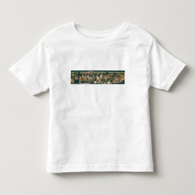Camiseta Infantil Triumph de David e de Saul, c.1445-55 (Frente)