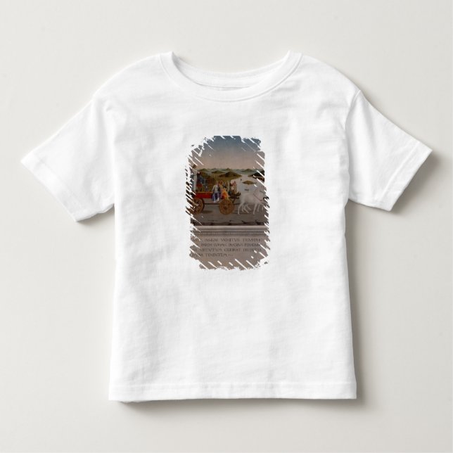 Camiseta Infantil Triumph de Federigo a Dinamarca Montefeltro, duque (Frente)