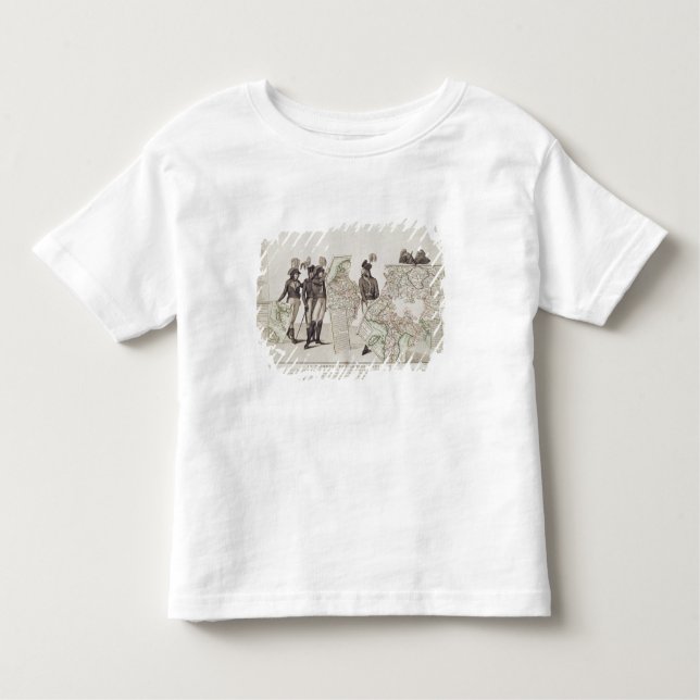 Camiseta Infantil Triumph dos exércitos franceses (Frente)