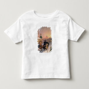 Camiseta Infantil "troikca" na rua em St Petersburg, 1850s