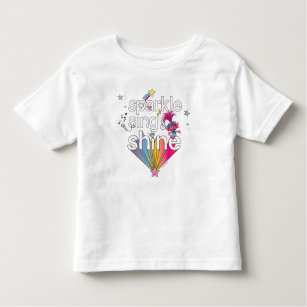 Camiseta Infantil Troll   Sing & Shine de Faísca de Poppy