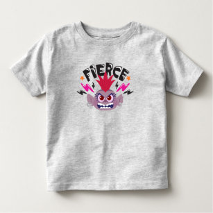 Camiseta Infantil Troll World Tour   Queen Barb Fierce Emoji