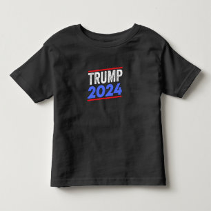 Camiseta Infantil Trump 2024 Para A Eleição Do Presidente Donald J