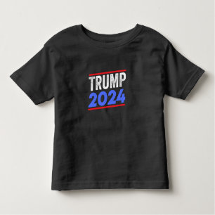 Camiseta Infantil Trump 2024 Para A Eleição Do Presidente Donald Jr.