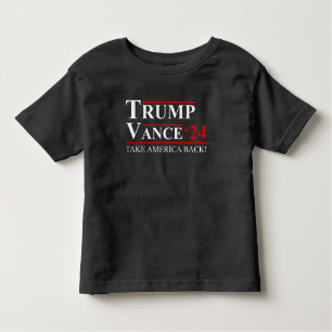 Camiseta Infantil Trump Vance 2024 Vice-presidente VP Trump 2024