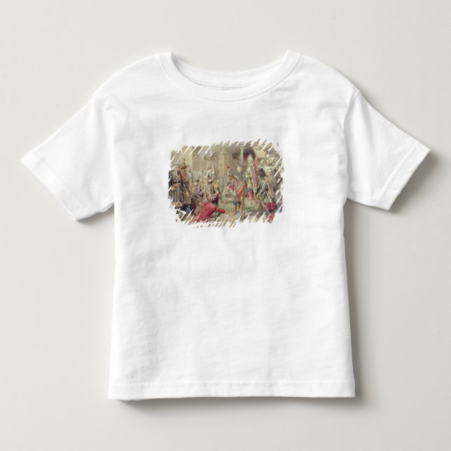 Camiseta Infantil Tsar Ivan IV Vasilyevich o terrível (Frente)