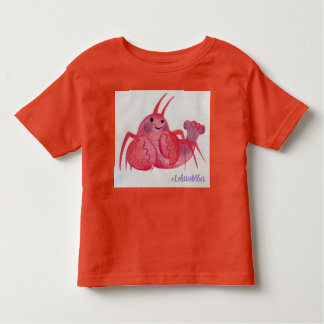 Camiseta Infantil Tshirt das impressões da lagosta
