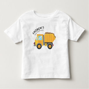 Camiseta Infantil Tshirt do aniversário da construção