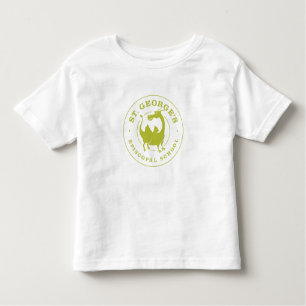 Camiseta Infantil Tshirt do logotipo de St George da criança
