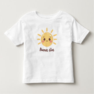 Camiseta Infantil Tshirt niños con sol sonriente
