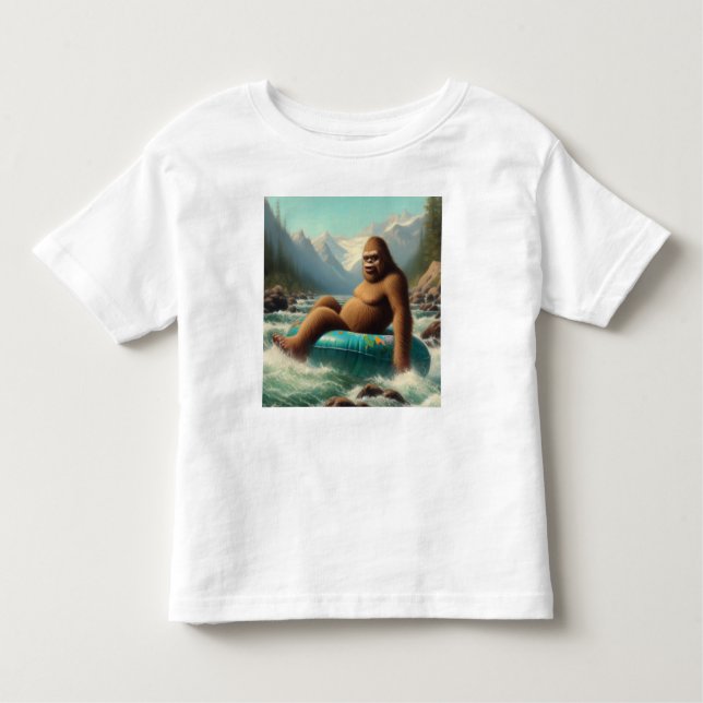 Camiseta Infantil Tubagem Bigfoot (Frente)