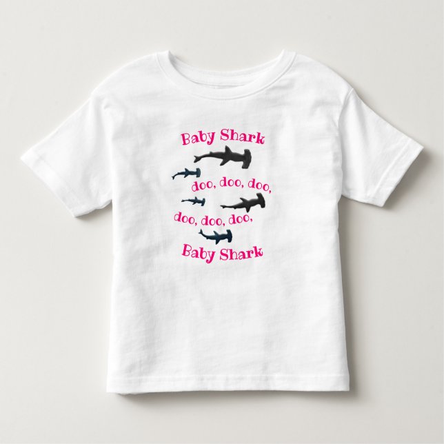 Camiseta Infantil Tubarão Bebê (Frente)