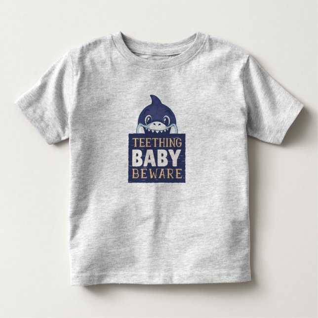 Camiseta Infantil Tubarão-Bebê (Frente)