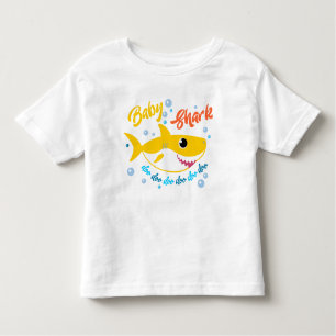 Camiseta Infantil Tubarão Doo Doo Doo do bebê