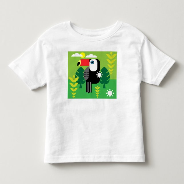 Camiseta Infantil Tucano Ave Tropical (Frente)