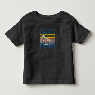 Camiseta Infantil Tudo Magoa O Peso Do Presente Ness Gym
