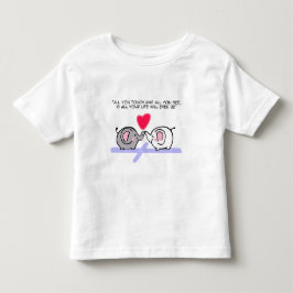Camiseta Infantil Tudo o que você toca