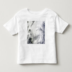 Camiseta Infantil Tufão Chaba no mar filipino