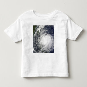 Camiseta Infantil Tufão Lupit fora das Filipinas