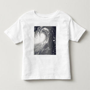 Camiseta Infantil Tufão Nuri que aproxima as ilhas filipinos