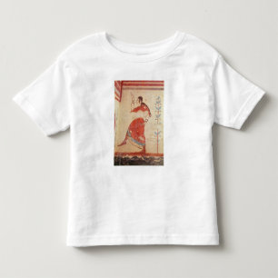 Camiseta Infantil Túmulo das acrobatas, detalhe de um dançarino