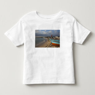 Camiseta Infantil Tunísia, Cap Bon, Hammamet, orla marítima,