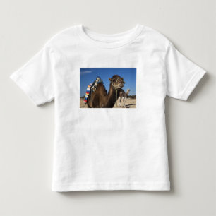 Camiseta Infantil Tunísia, Deserto do Saara, Douz, Zona Turística,